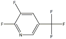 2，3-Difluoro-5-(trifluoromethyl)pyridine Chemische Struktur