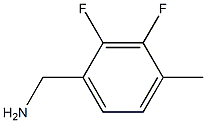 2，3-Difluoro-4-Methylbenzylamine 化学構造