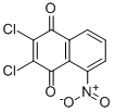 2，3-Dichloro-5-nitro-1，4-naphthoquinone Chemical Structure