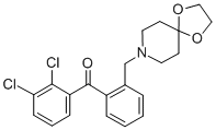 2，3-dichloro-2'-[8-(1，4-dioxa-8-azaspiro[4.5]decyl)methyl]benzophenone Chemical Structure