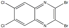 2，3-Dibromo-6，7-Dichloroquinoxaline Chemical Structure