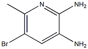 2，3-Diamino-5-bromo-6-methylpyridine Chemical Structure