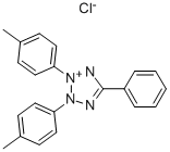 2，3-Di(p-tolyl)-5-phenyltetrazolium Chloride Chemical Structure