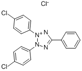 2，3-Bis(4-chlorophenyl)-5-phenyltetrazolium Chloride Chemical Structure