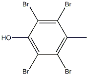 2，3，5，6-Tetrabromo-p-cresol Chemical Structure