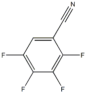 2，3，4，5-Tetrafluorobenzonitrile Chemical Structure