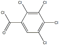 2，3，4，5-Tetrachlorobenzoyl Chloride التركيب الكيميائي