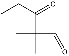 2，2-Dimethyl-3-oxopentanal Chemische Struktur