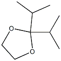 2，2-Diisopropyl-1，3-dioxolane التركيب الكيميائي