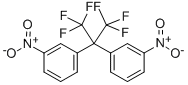 2，2-Bis(3-nitrophenyl)hexafluoropropane Chemical Structure