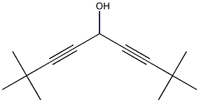 2，2，8，8-Tetramethyl-3，6-nonadiyn-5-ol Chemical Structure