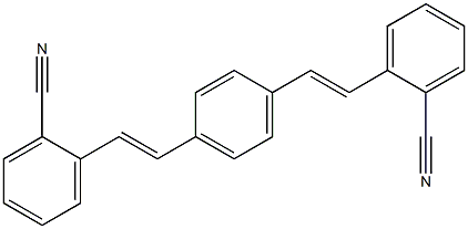 2，2'-(1，4-Phenylenebis(ethene-2，1-diyl))dibenzonitrile Chemical Structure