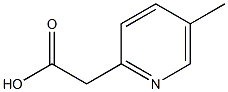 2-(5-Methylpyridin-2-yl)acetic acid Chemical Structure