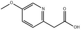 2-(5-Methoxypyridin-2-yl)acetic acid Chemische Struktur