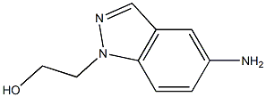 2-(5-Amino-1H-indazol-1-yl)ethanol Chemical Structure