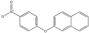 2-(4-Nitrophenoxy)naphthalene التركيب الكيميائي