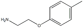 2-(4-Methylphenoxy)ethylamine Chemische Struktur