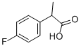 2-(4-Fluorophenyl)propanoic Acid Chemische Struktur