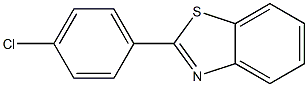 2-(4-Chlorophenyl)benzothiazole Chemical Structure