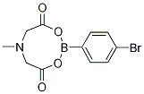 2-(4-Bromophenyl)-6-methyl-1，3，6，2-dioxazaborocane-4，8-dione Chemical Structure