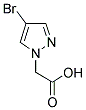 2-(4-bromo-1H-pyrazol-1-yl)acetic acid 化学構造