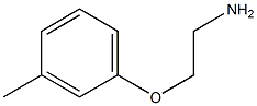 2-(3-Methylphenoxy)ethylamine التركيب الكيميائي