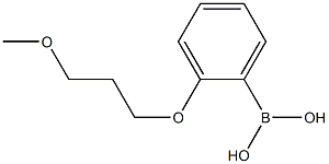 2-(3-Methoxypropoxy)phenylboronic acid 化学構造