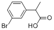 2-(3-Bromophenyl)Propanoic Acid التركيب الكيميائي