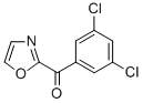 2-(3，5-Dichlorobenzoyl)oxazole 化学構造