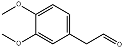 2-(3，4-Dimethoxyphenyl)acetaldehyde 化学構造