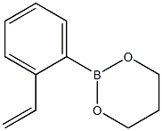 2-(2-vinylphenyl)-1，3，2-dioxaborinane Chemical Structure