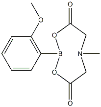 2-(2-Methoxyphenyl)-6-methyl-1，3，6，2-dioxazaborocane-4，8-dione Chemical Structure