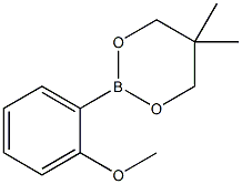 2-(2-Methoxyphenyl)-5，5-dimethyl-1，3，2-dioxaborinane Chemical Structure