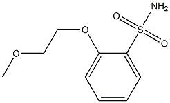 2-(2-Methoxyethoxy)benzenesulfonamide Chemische Struktur