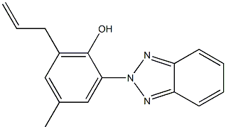 2-(2H-Benzotriazol-2-yl)-4-methyl-6-(2-propenyl)phenol Chemical Structure