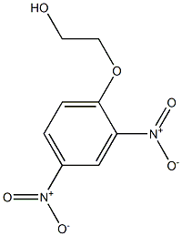 2-(2，4-DINITROPHENOXY)ETHANOL 化学構造