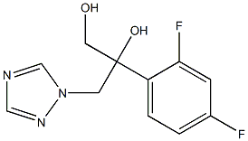 2-(2，4-Difluorophenyl)-3-(1H-1，2，4-triazol-1-yl)-1，2-propanediol Chemical Structure