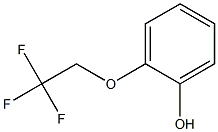 2-(2，2，2-Trifluoroethoxy)phenol 化学構造