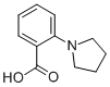 2-(1-Pyrrolidinyl)benzoic Acid 化学構造