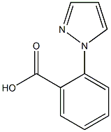 2-(1-Pyrazolyl)benzoic Acid Chemical Structure