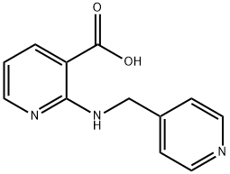 2-((Pyridin-4-ylmethyl)amino)nicotinic acid Chemische Struktur