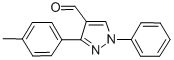 1-Phenyl-3-(p-tolyl)-1H-pyrazole-4-carboxaldehyde Chemical Structure