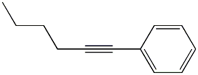 1-Phenyl-1-hexyne Chemical Structure