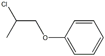 1-Phenoxy-2-chloropropane Chemische Struktur