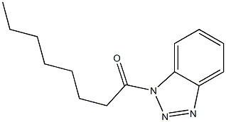 1-Octanoylbenzotriazole Chemische Struktur