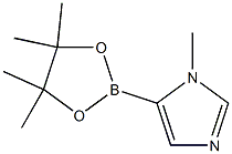 1-Methylimidazole-5-boronic Acid Pinacol Ester 化学構造