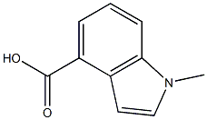 1-Methyl-4-indolecarboxylic Acid Chemische Struktur