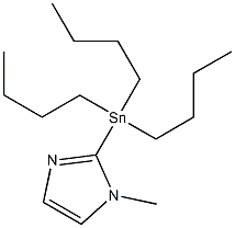 1-Methyl-2-(tri-n-butylstannyl)imidazole Chemical Structure