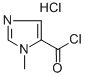 1-Methyl-1H-imidazole-5-carbonyl chloride hydrochloride Chemical Structure