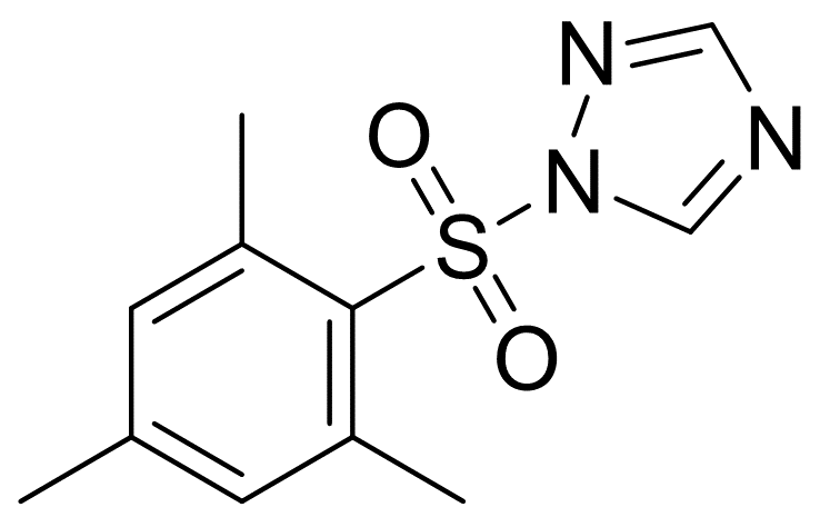 1-Mesitylenesulfonyl-1，2，4-Triazole التركيب الكيميائي